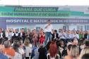 O governador Carlos Massa Ratinho Junior inaugura, nesta segunda-feira (6), o novo Hospital e Maternidade de Rio Branco do Sul. Foto: Geraldo Bubniak/AEN