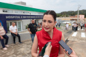 O governador Carlos Massa Ratinho Junior inaugura, nesta segunda-feira (6), o novo Hospital e Maternidade de Rio Branco do Sul. Foto: Geraldo Bubniak/AEN