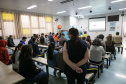 Curitiba, 14 de outubro de 2025 - Atividades da Semana de Redução de Riscos e Desastres do Brigadas Escolares na Escola Lucy Requião.