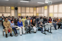 Curitiba, 14 de outubro de 2025 - Atividades da Semana de Redução de Riscos e Desastres do Brigadas Escolares na Escola Lucy Requião.