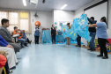 Curitiba, 14 de outubro de 2025 - Atividades da Semana de Redução de Riscos e Desastres do Brigadas Escolares na Escola Lucy Requião.