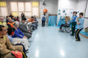 Curitiba, 14 de outubro de 2025 - Atividades da Semana de Redução de Riscos e Desastres do Brigadas Escolares na Escola Lucy Requião.