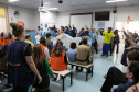 Curitiba, 14 de outubro de 2025 - Atividades da Semana de Redução de Riscos e Desastres do Brigadas Escolares na Escola Lucy Requião.