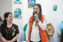 Curitiba, 14 de outubro de 2025 - Atividades da Semana de Redução de Riscos e Desastres do Brigadas Escolares na Escola Lucy Requião.