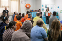 Curitiba, 14 de outubro de 2025 - Atividades da Semana de Redução de Riscos e Desastres do Brigadas Escolares na Escola Lucy Requião.