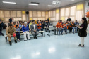 Curitiba, 14 de outubro de 2025 - Atividades da Semana de Redução de Riscos e Desastres do Brigadas Escolares na Escola Lucy Requião.