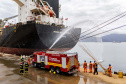 Simulado no Porto de Paranaguá reforça preparo contra emergências 