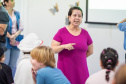 Alunos da Educação Especial participam de evento sobre o Outubro Rosa