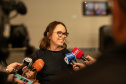 Curitiba, 13 de outubro de 2025 - Entrega da reforma do telhado do Teatro Guaíra / parceria da AUDI - Apresentação de Ballet para 600 crianças de escolas públicas.