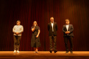 Curitiba, 13 de outubro de 2025 - Entrega da reforma do telhado do Teatro Guaíra / parceria da AUDI - Apresentação de Ballet para 600 crianças de escolas públicas.