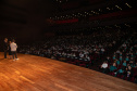 Curitiba, 13 de outubro de 2025 - Entrega da reforma do telhado do Teatro Guaíra / parceria da AUDI - Apresentação de Ballet para 600 crianças de escolas públicas.
