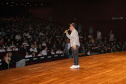 Curitiba, 13 de outubro de 2025 - Entrega da reforma do telhado do Teatro Guaíra / parceria da AUDI - Apresentação de Ballet para 600 crianças de escolas públicas.
