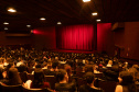 Curitiba, 13 de outubro de 2025 - Entrega da reforma do telhado do Teatro Guaíra / parceria da AUDI - Apresentação de Ballet para 600 crianças de escolas públicas.
