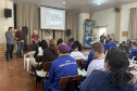Crianças e adolescentes participam de ação de educação para enfrentamento ao escorpião