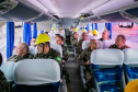 Coronéis do curso de alta administração do Exército visitam o Porto de Paranaguá