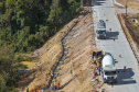 São José dos Pinhais, 23 de outubro de 2025 - Pavimentanção em concreto entre SJP e Mandirituba.