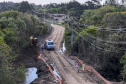 São José dos Pinhais, 23 de outubro de 2025 - Pavimentanção em concreto entre SJP e Mandirituba.