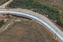 São José dos Pinhais, 23 de outubro de 2025 - Pavimentanção em concreto entre SJP e Mandirituba.