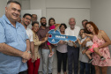 Londrina, 25 de outubro de 2024 - O governador em exercício Darci Piana inaugura residencial com 512 apartamentos dentro do programa Casa Fácil Paraná.