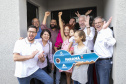 Londrina, 25 de outubro de 2024 - O governador em exercício Darci Piana inaugura residencial com 512 apartamentos dentro do programa Casa Fácil Paraná.