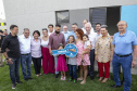 Londrina, 25 de outubro de 2024 - O governador em exercício Darci Piana inaugura residencial com 512 apartamentos dentro do programa Casa Fácil Paraná.