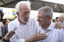 Londrina, 25 de outubro de 2024 - O governador em exercício Darci Piana inaugura residencial com 512 apartamentos dentro do programa Casa Fácil Paraná.