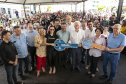 Londrina, 25 de outubro de 2024 - O governador em exercício Darci Piana inaugura residencial com 512 apartamentos dentro do programa Casa Fácil Paraná.