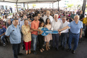 Londrina, 25 de outubro de 2024 - O governador em exercício Darci Piana inaugura residencial com 512 apartamentos dentro do programa Casa Fácil Paraná.