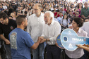 Londrina, 25 de outubro de 2024 - O governador em exercício Darci Piana inaugura residencial com 512 apartamentos dentro do programa Casa Fácil Paraná.