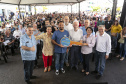 Londrina, 25 de outubro de 2024 - O governador em exercício Darci Piana inaugura residencial com 512 apartamentos dentro do programa Casa Fácil Paraná.