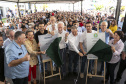 Londrina, 25 de outubro de 2024 - O governador em exercício Darci Piana inaugura residencial com 512 apartamentos dentro do programa Casa Fácil Paraná.