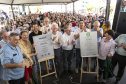 Londrina, 25 de outubro de 2024 - O governador em exercício Darci Piana inaugura residencial com 512 apartamentos dentro do programa Casa Fácil Paraná.