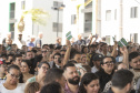 Londrina, 25 de outubro de 2024 - O governador em exercício Darci Piana inaugura residencial com 512 apartamentos dentro do programa Casa Fácil Paraná.