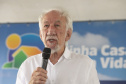 Londrina, 25 de outubro de 2024 - O governador em exercício Darci Piana inaugura residencial com 512 apartamentos dentro do programa Casa Fácil Paraná.