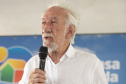 Londrina, 25 de outubro de 2024 - O governador em exercício Darci Piana inaugura residencial com 512 apartamentos dentro do programa Casa Fácil Paraná.