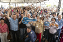 Londrina, 25 de outubro de 2024 - O governador em exercício Darci Piana inaugura residencial com 512 apartamentos dentro do programa Casa Fácil Paraná.