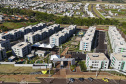 Londrina, 25 de outubro de 2024 - O governador em exercício Darci Piana inaugura residencial com 512 apartamentos dentro do programa Casa Fácil Paraná.