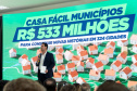 GOV Programa Casa Fácil PR para Municípios com até 25 Mil Habitantes