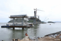  Ritmo acelerado: Ponte de Guaratuba chega a 80% de execução