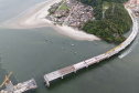  Ritmo acelerado: Ponte de Guaratuba chega a 80% de execução
