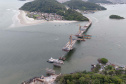  Ritmo acelerado: Ponte de Guaratuba chega a 80% de execução