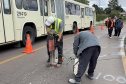Obras de implantação do trilho digital do BUD vão até a próxima semana