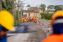 Portos do Paraná inicia pavimentação em concreto da Avenida Conde Matarazzo, em Antonina