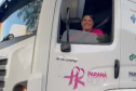 Carreta Saúde da Mulher conta uma equipe formada apenas por mulheres, inclusive a motorista