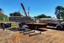 Emoção marca a chegada das primeiras casas pré-moldadas a Rio Bonito do Iguaçu
