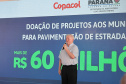  Governo libera mais de R$ 60 milhões para pavimentação de estradas rurais no Oeste do Paraná