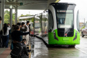 População se surpreende com tecnologia e aprova primeira viagem do Bonde Urbano Digital