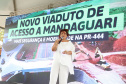 Corredor Norte-Noroeste: governador inaugura viaduto na PR-444, em Mandaguari