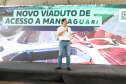 Corredor Norte-Noroeste: governador inaugura viaduto na PR-444, em Mandaguari