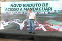 Corredor Norte-Noroeste: governador inaugura viaduto na PR-444, em Mandaguari